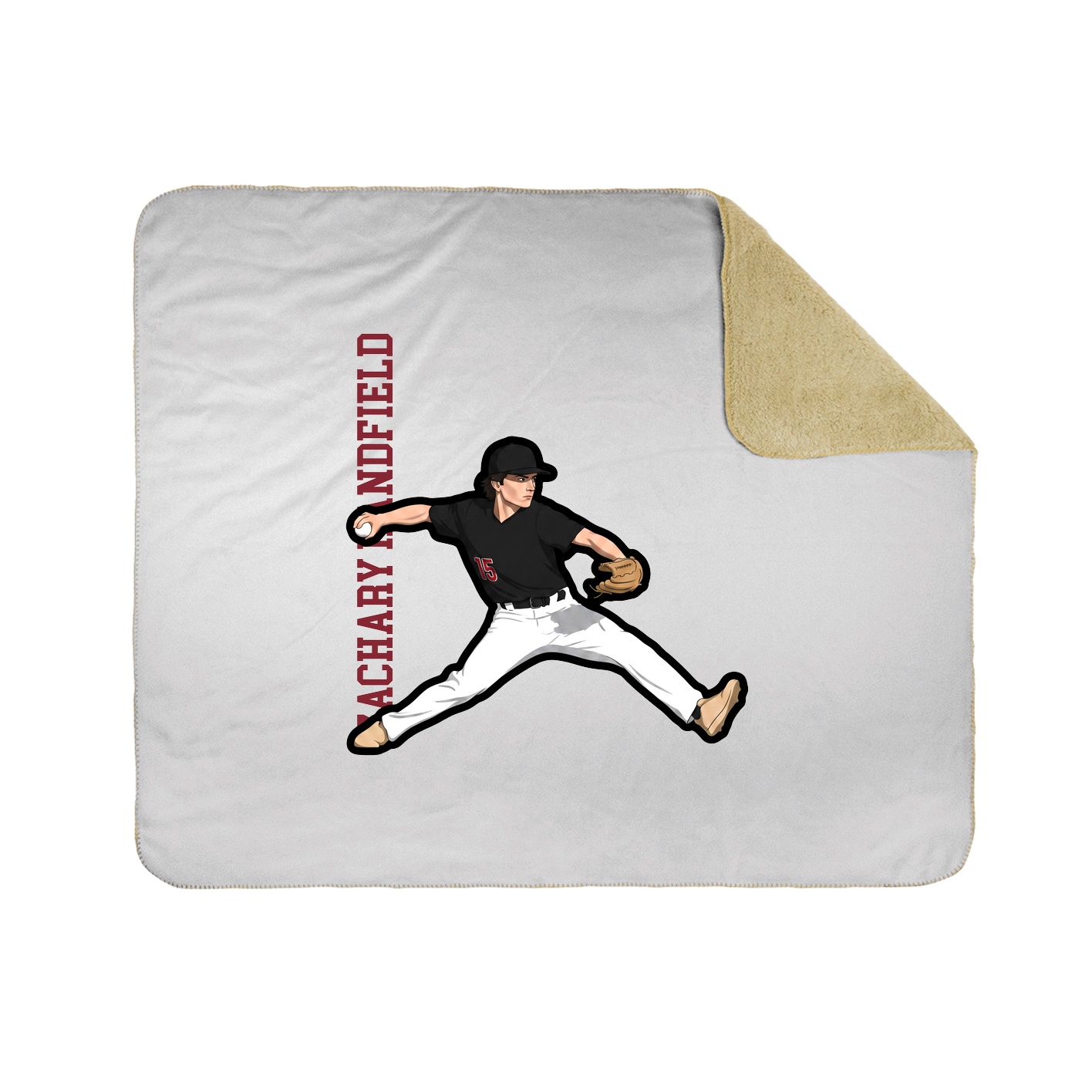 50x60 Sherpa Lined Throw Blanket