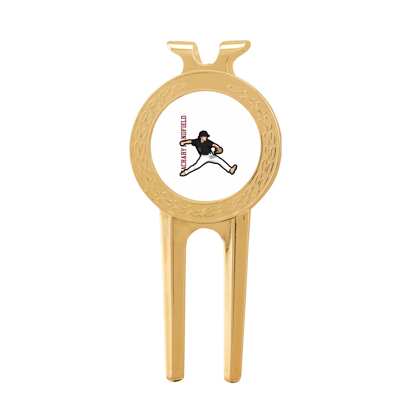 Divot Tool with Ball Marker — Name Vertical in Classic