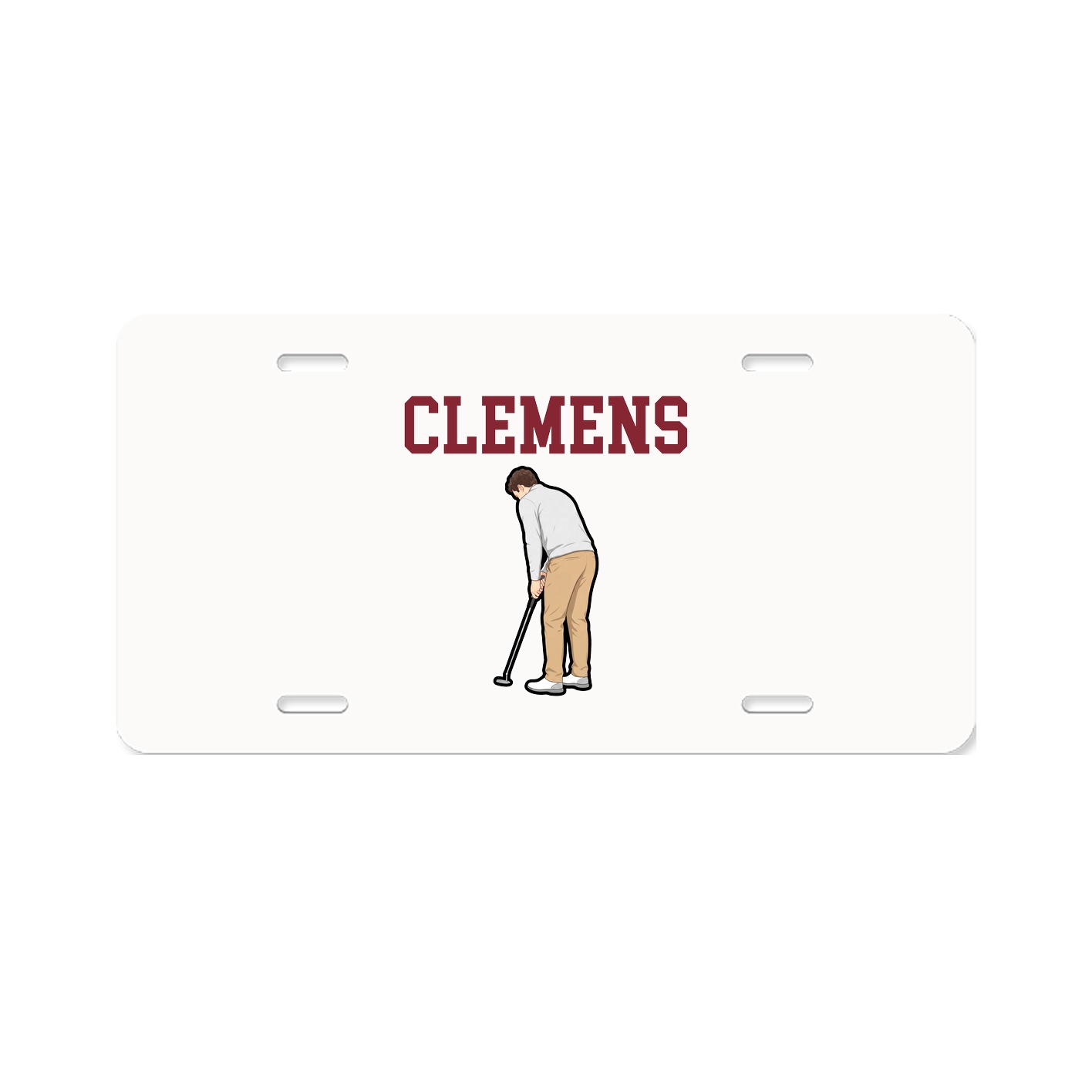 License Plate — Shirsey in Classic