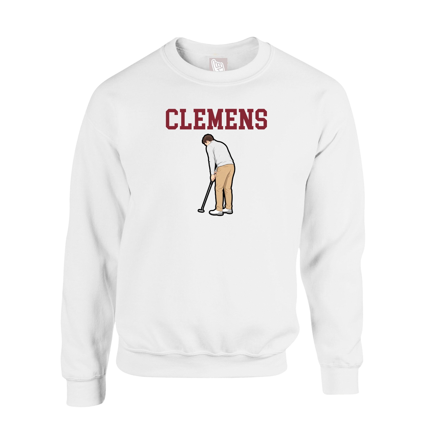 Fleece Crew — Shirsey in White