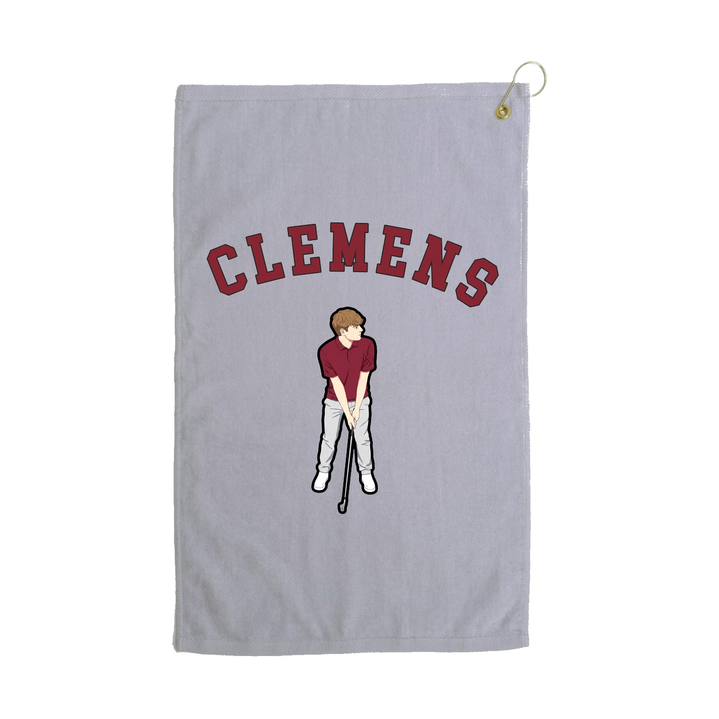 Golf Towel — Shirsey Arch in Grey
