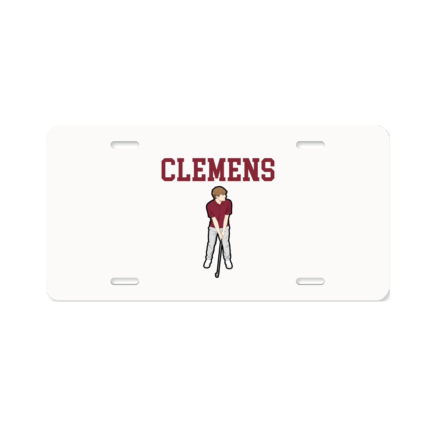 License Plate — Shirsey in Classic