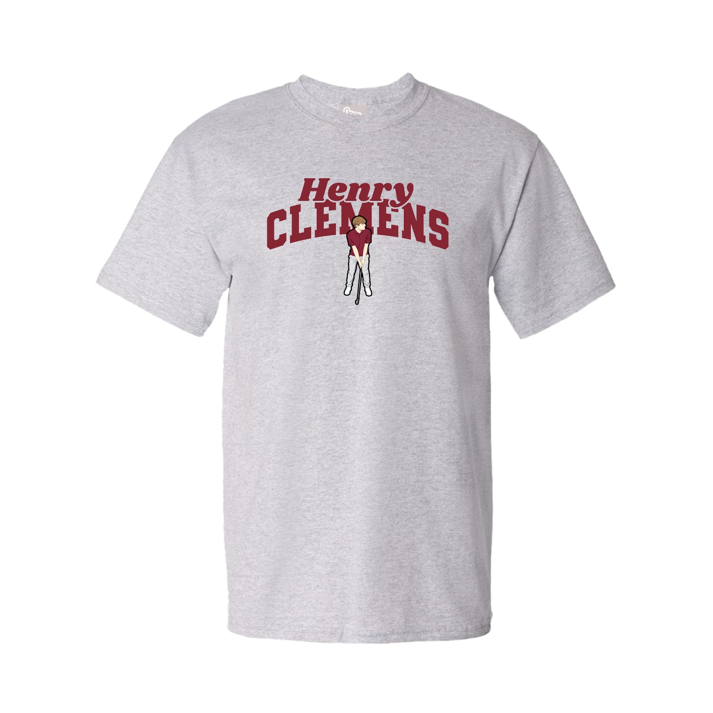 Youth Tee — Signature Arch in Grey
