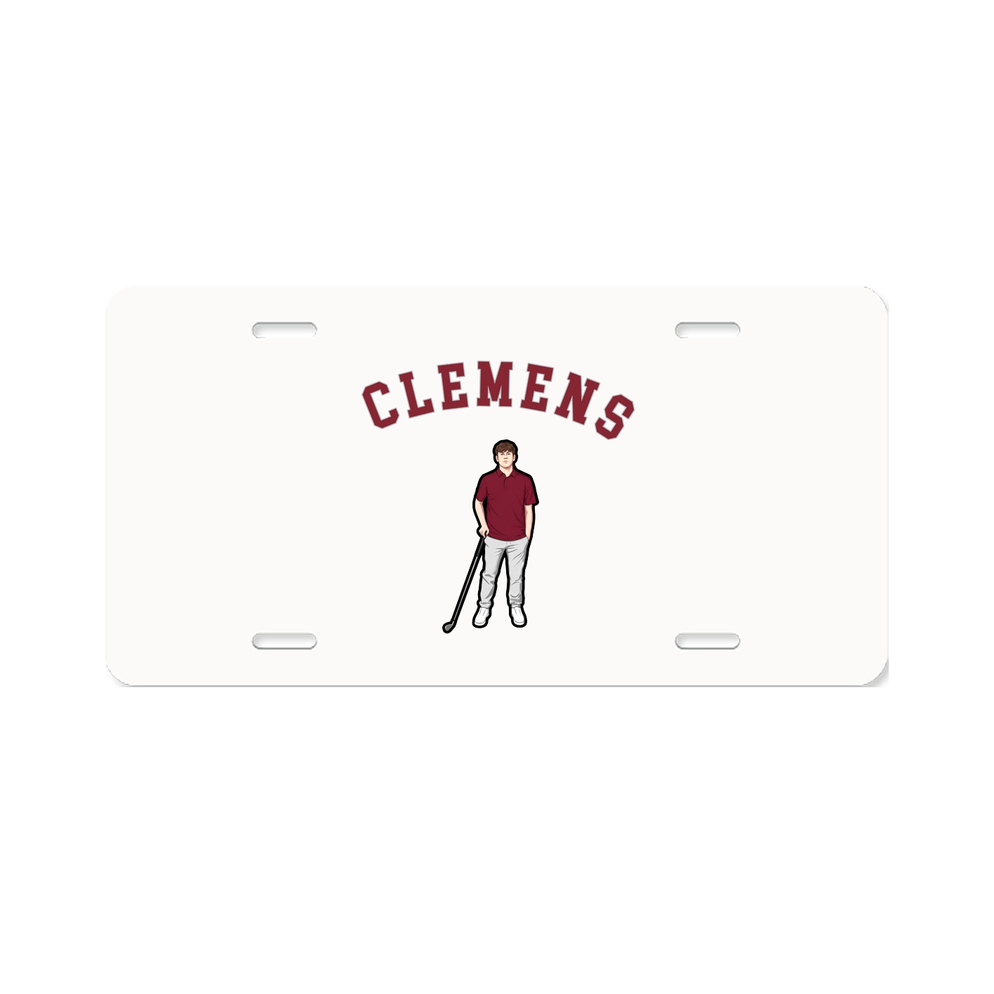 License Plate — Shirsey Arch in Classic