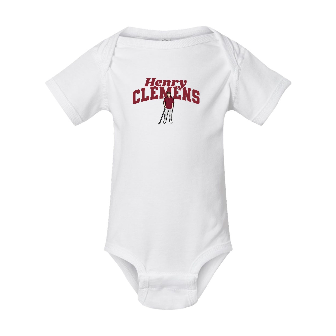 Baby Onesie — Signature Arch in White
