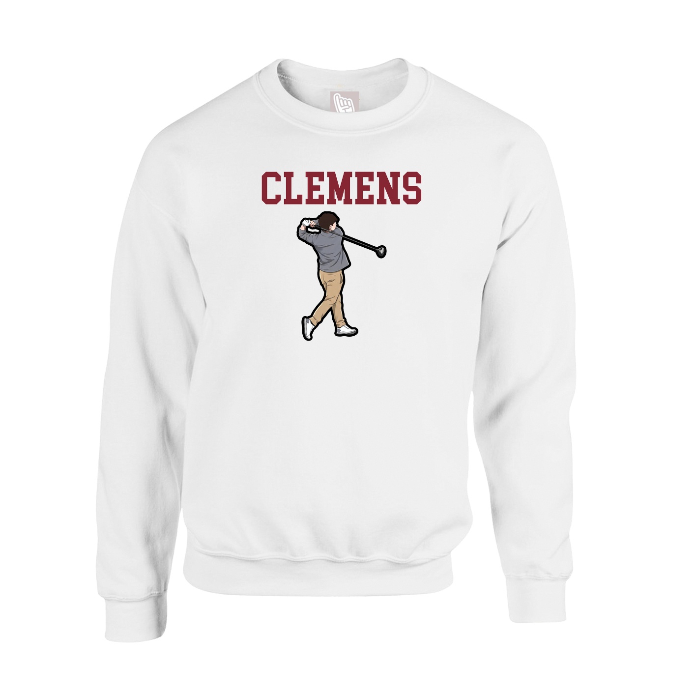 Fleece Crew — Shirsey in White