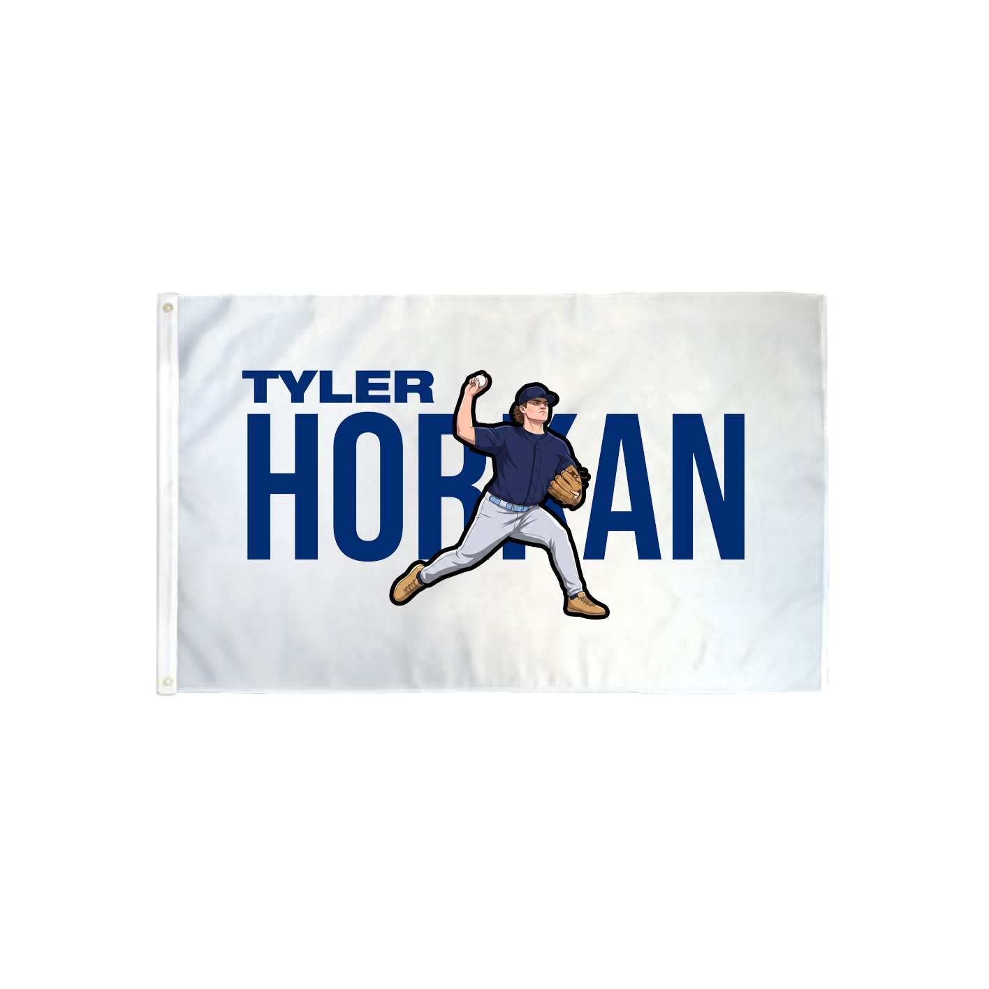 3x5 Flag — Player Name in Classic