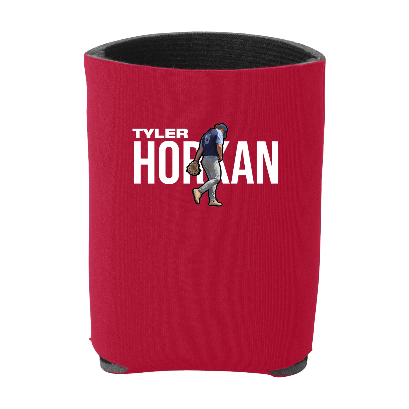 Can Holder — Player Name in Red