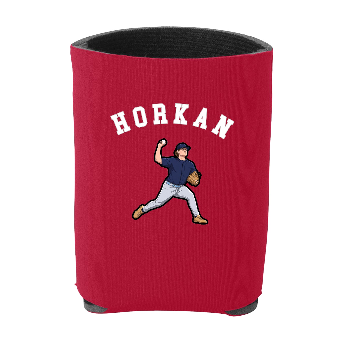 Can Holder — Shirsey Arch in Red