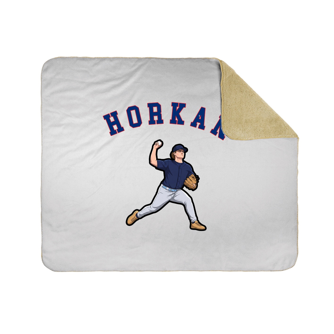 Throw Blanket — Shirsey Arch in White