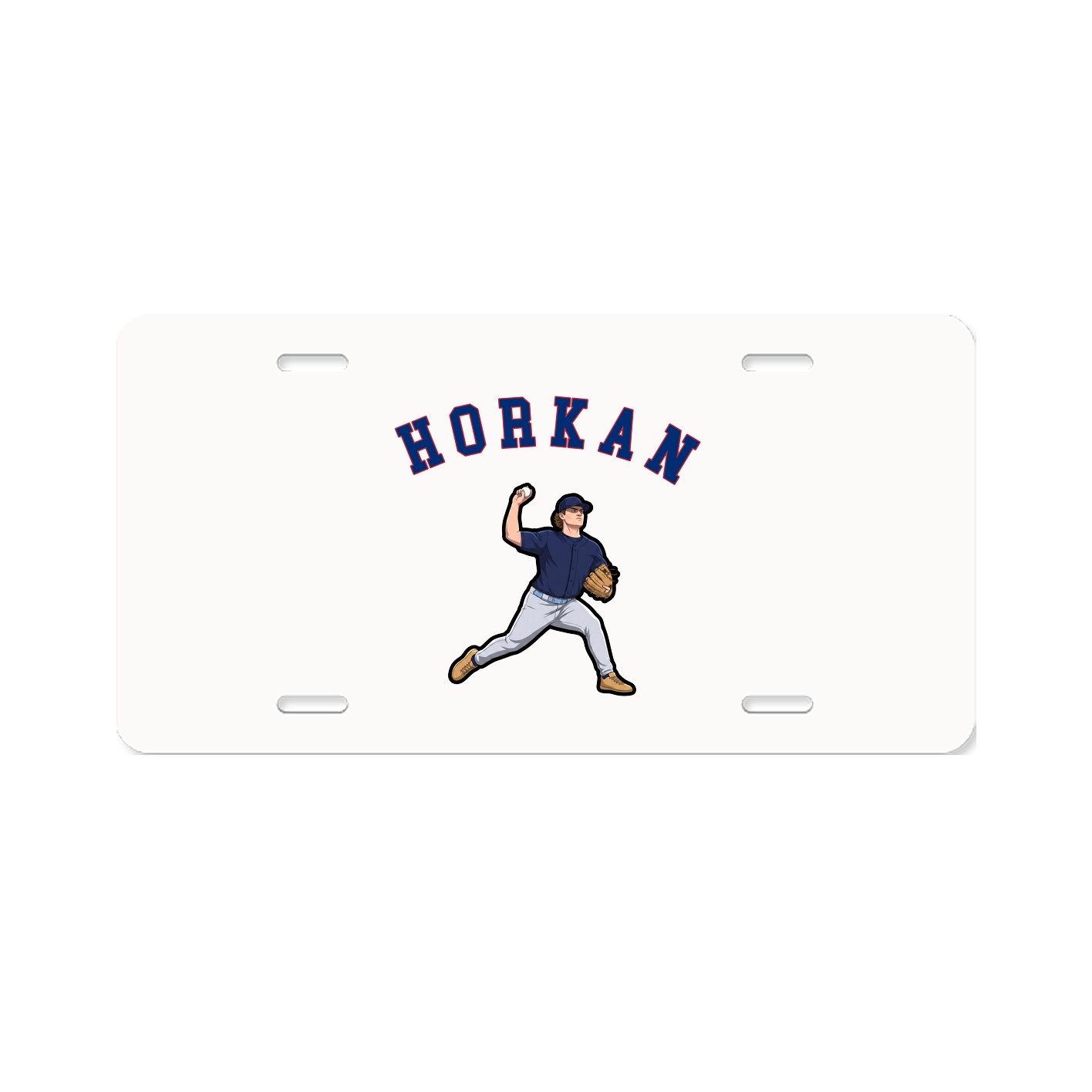 License Plate — Shirsey Arch in Classic