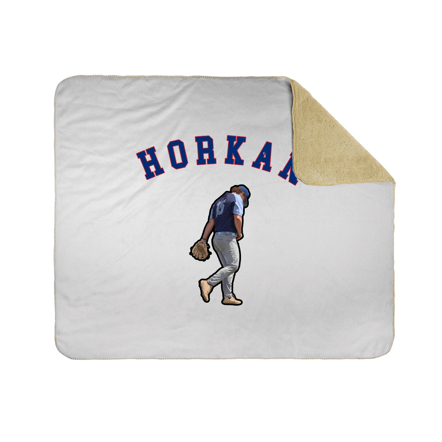 Throw Blanket — Shirsey Arch in White