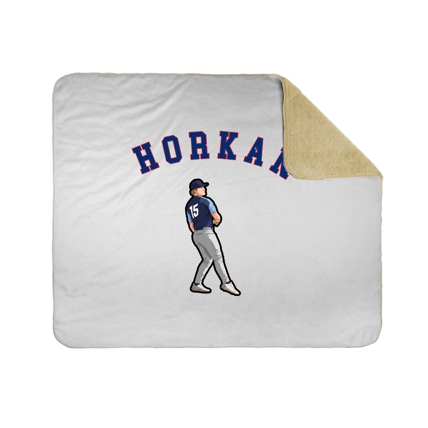 Throw Blanket — Shirsey Arch in White