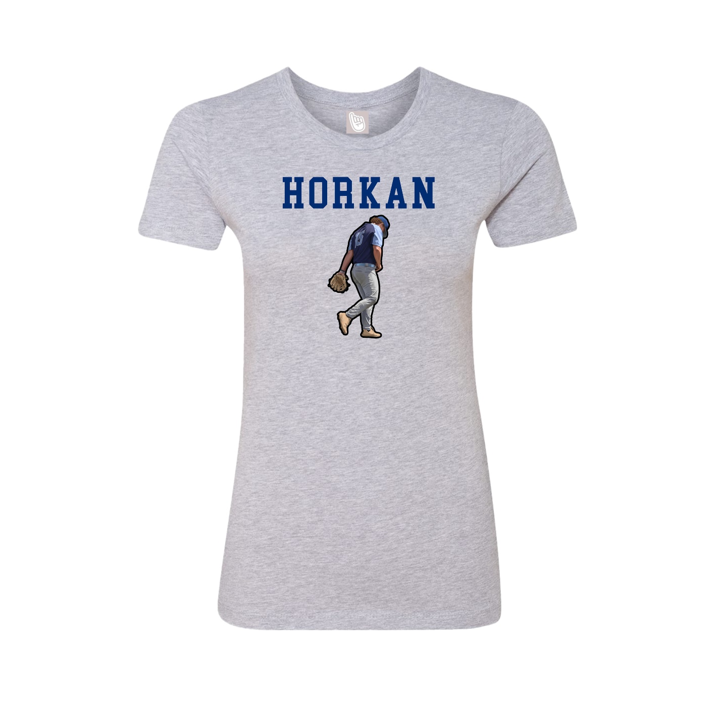 Fitted Women's Tee — Shirsey in Grey