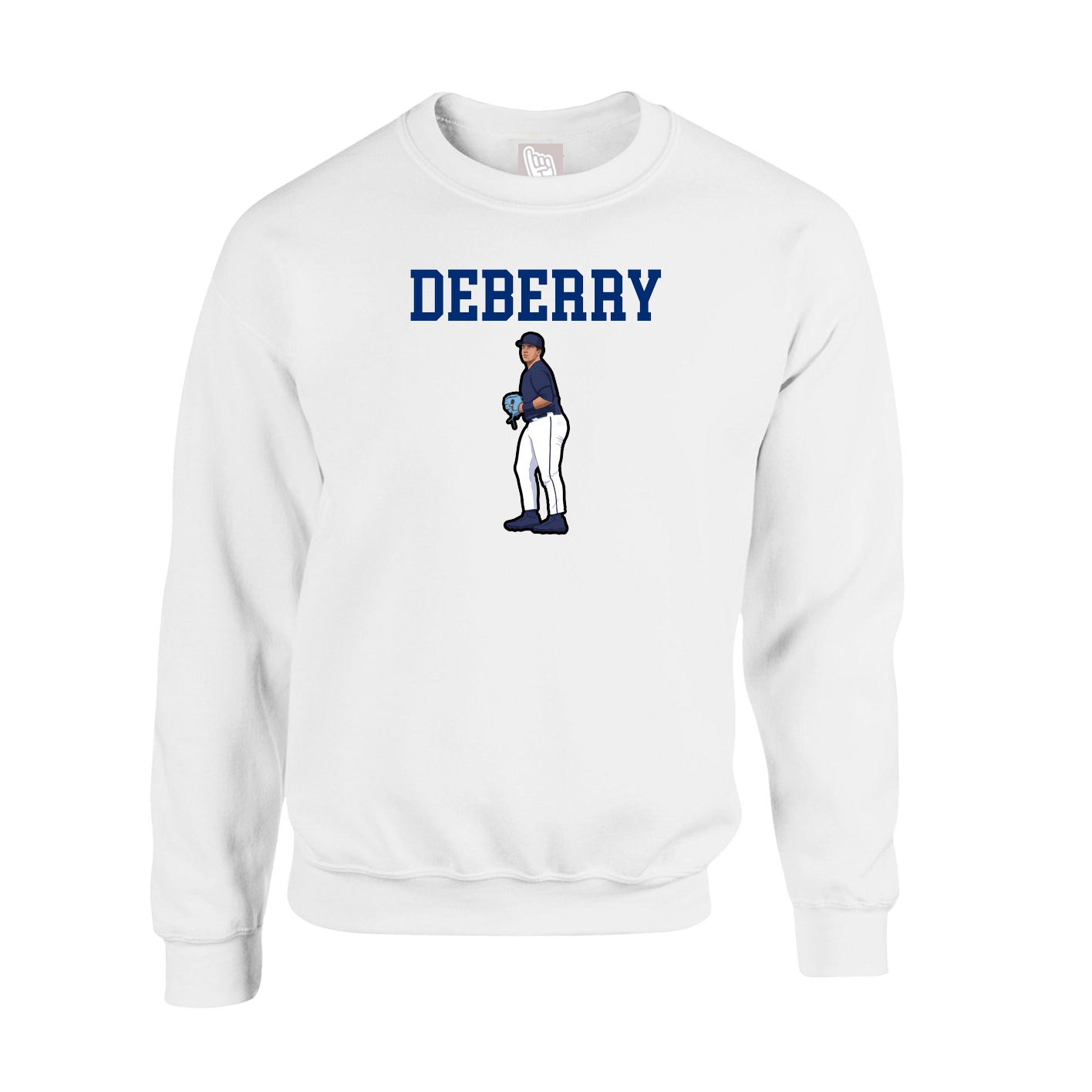 Fleece Crew — Shirsey in White