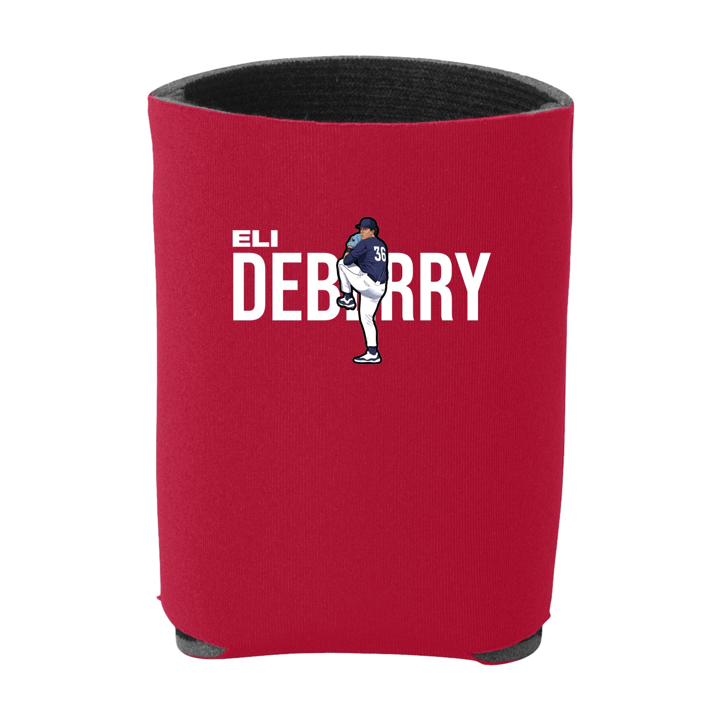 Can Holder — Player Name in Red