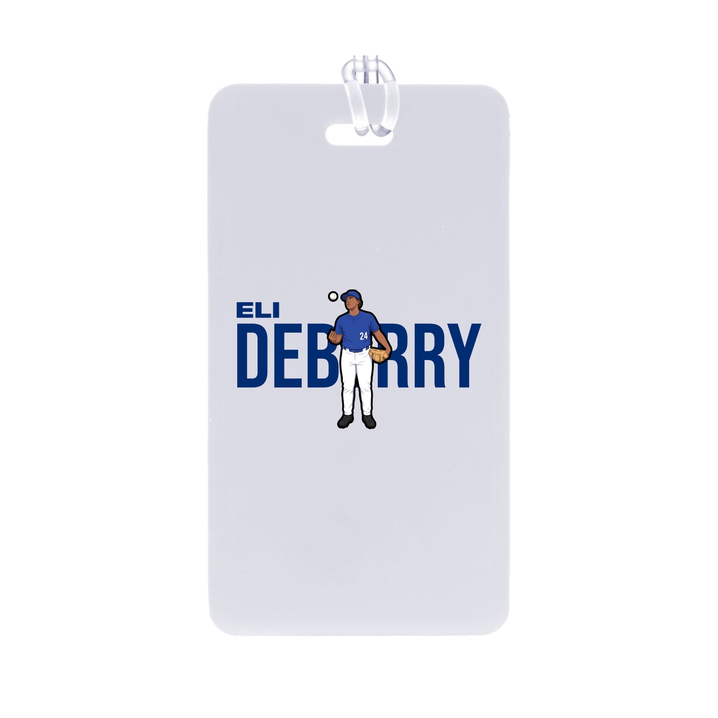 Bag Tag — Player Name in Classic