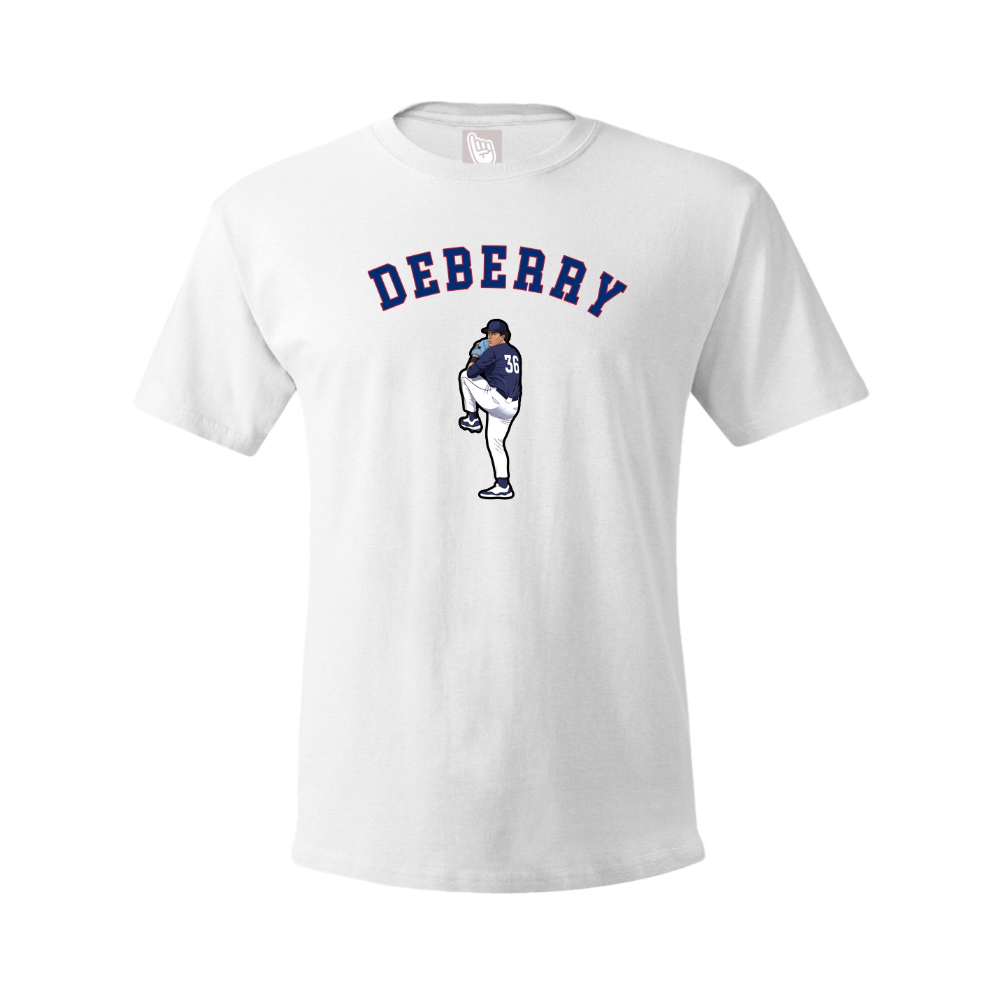 Youth Tee — Shirsey Arch in White