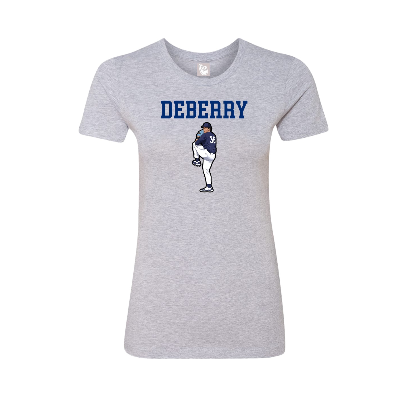 Fitted Women's Tee — Shirsey in Grey