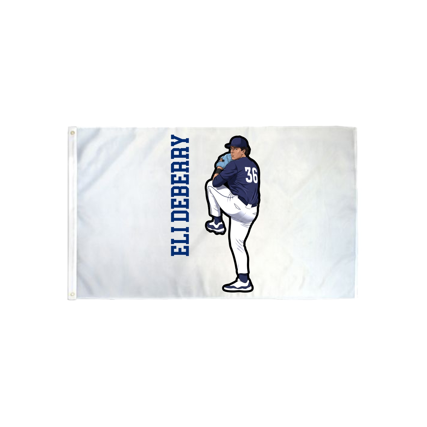 3x5 Flag — Name Vertical in Classic