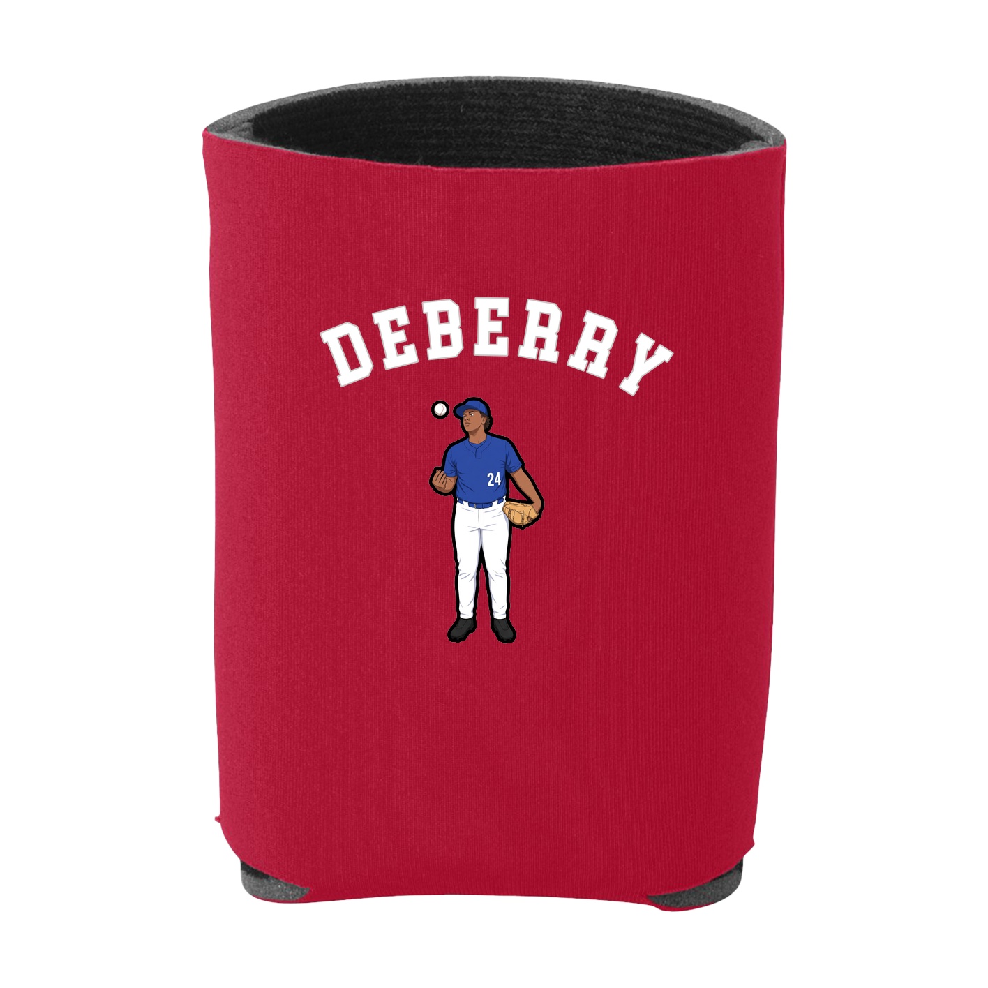 Can Holder — Shirsey Arch in Red