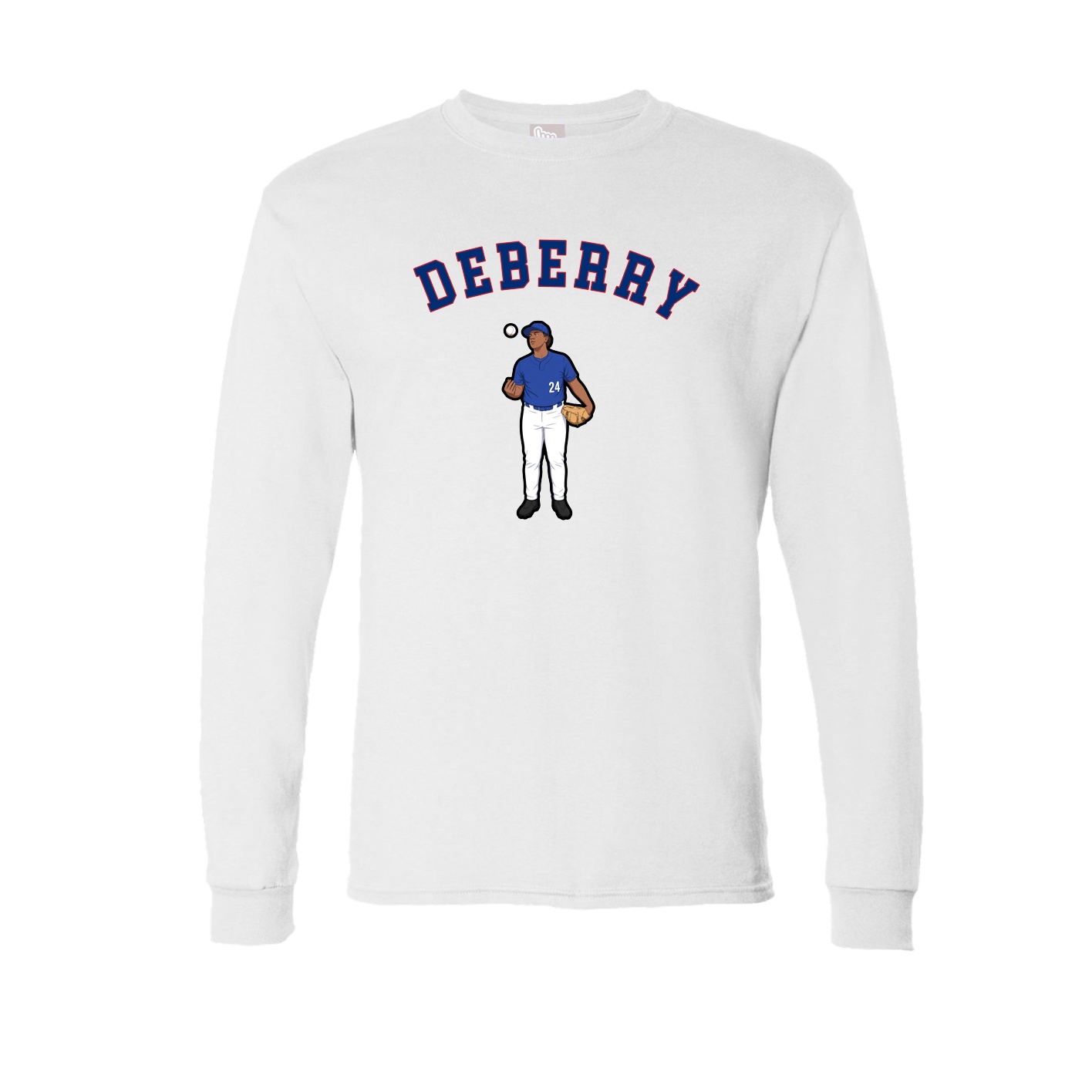 Long Sleeve Tee — Shirsey Arch in White
