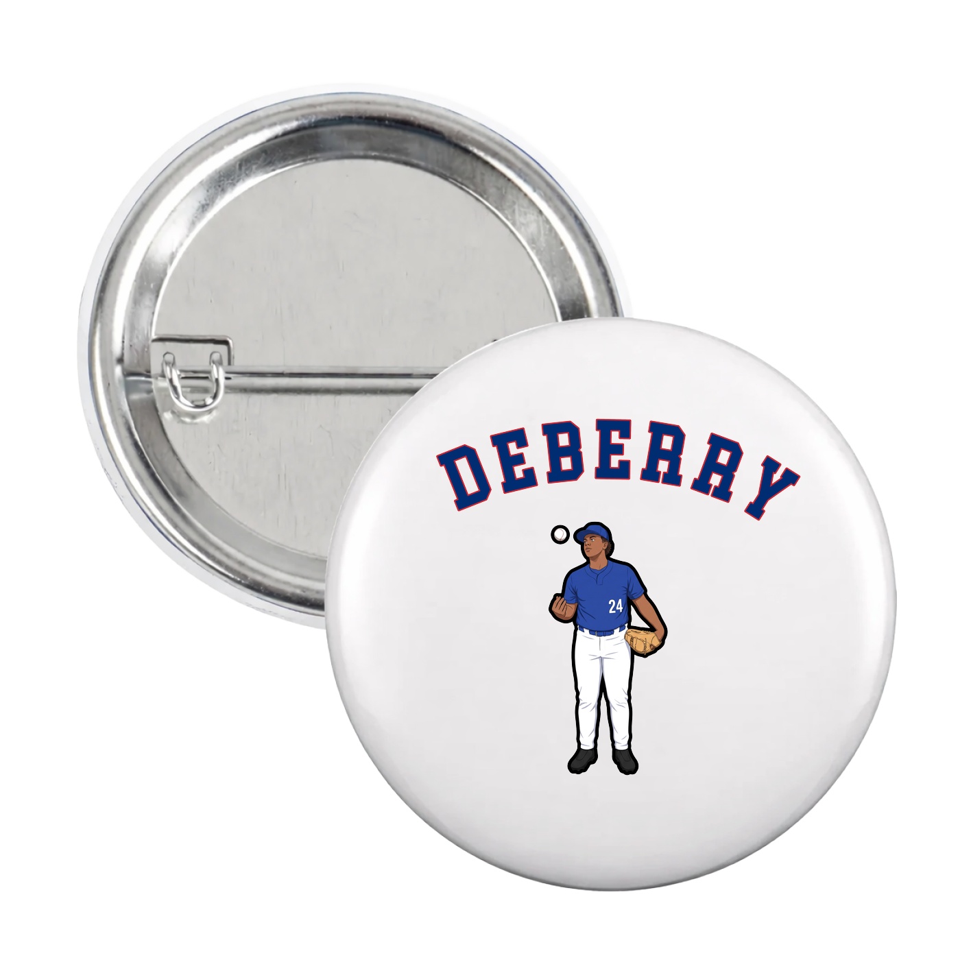 Game Day Button — Shirsey Arch in White