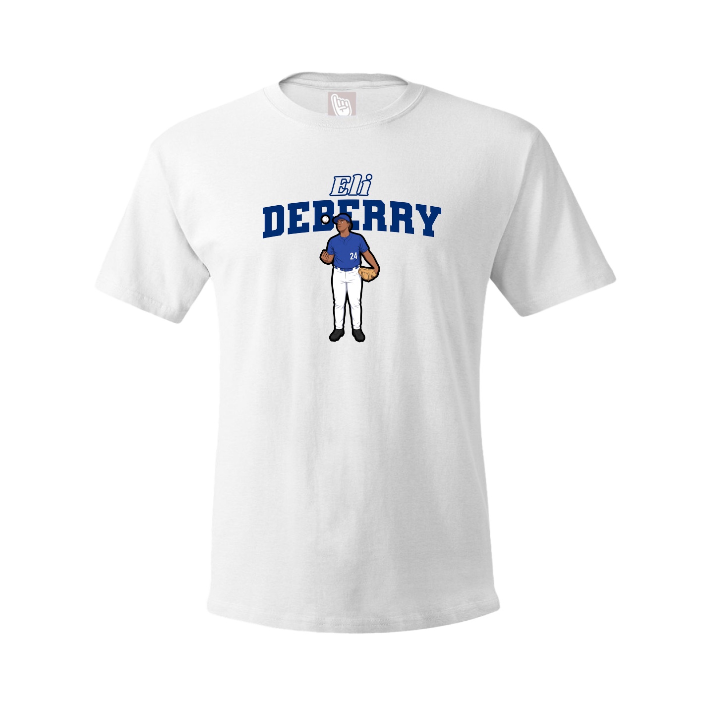Tee — Name Arch in White