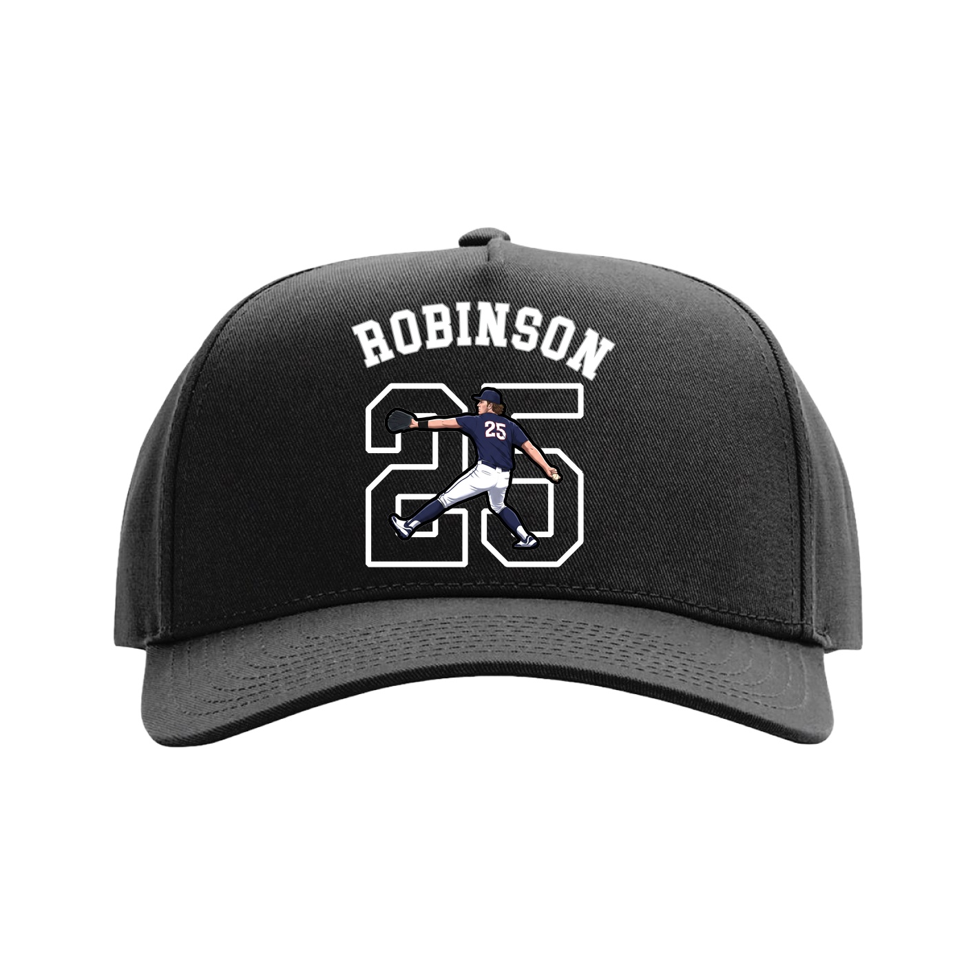 Full Fabric Five-Panel Champ Cap