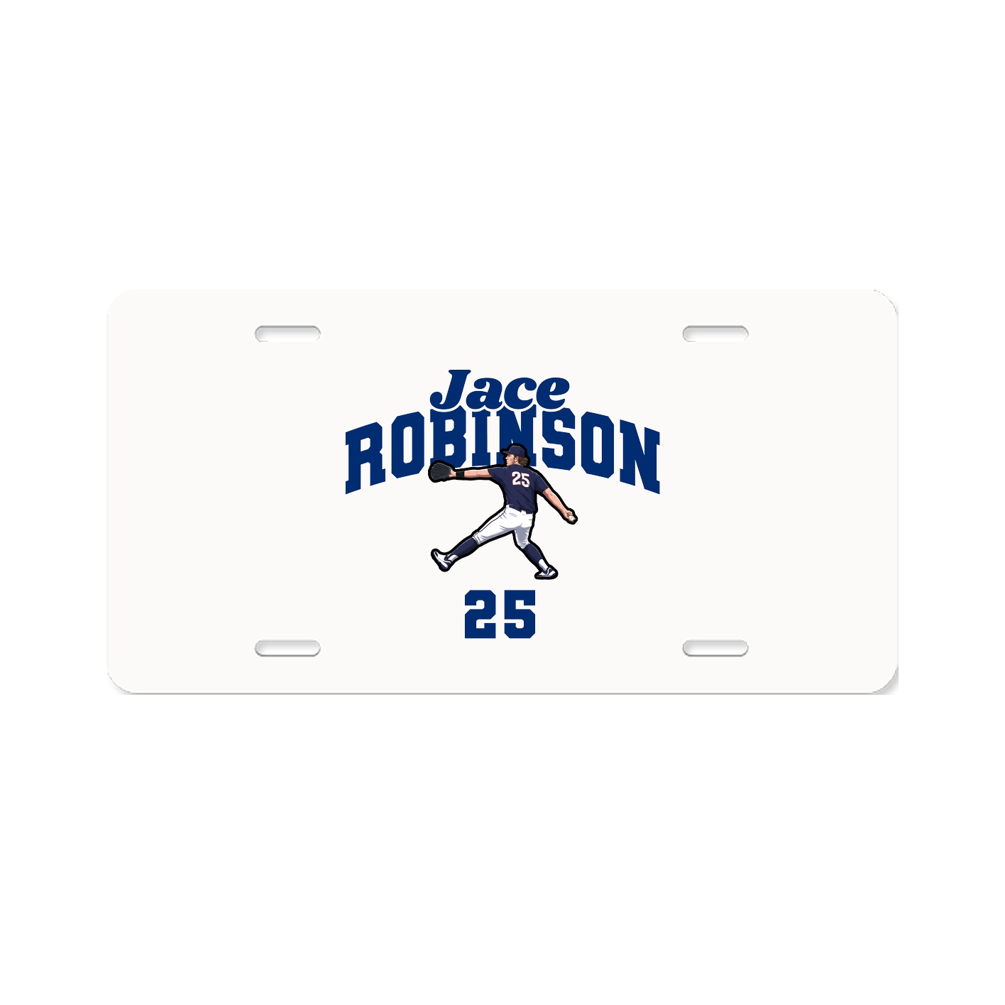 License Plate — Signature Arch in Classic