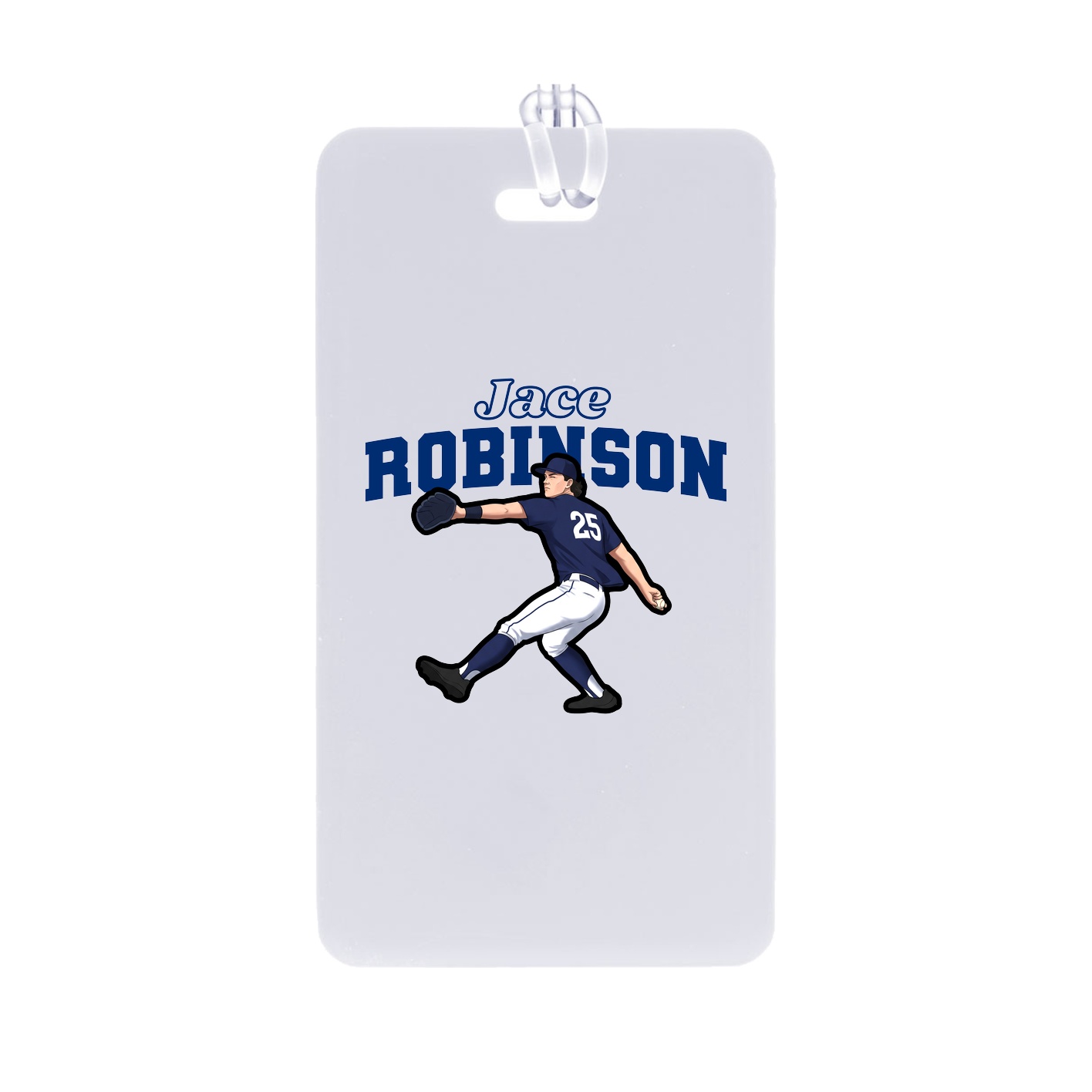 Bag Tag — Name Arch in Classic