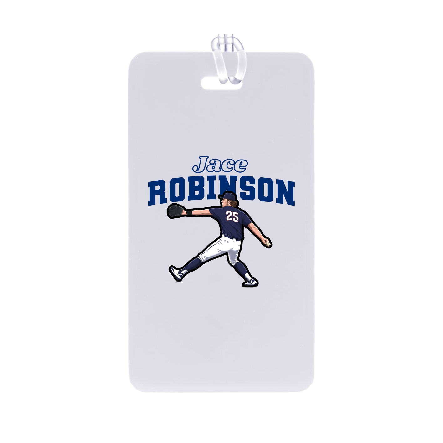 Bag Tag — Name Arch in Classic