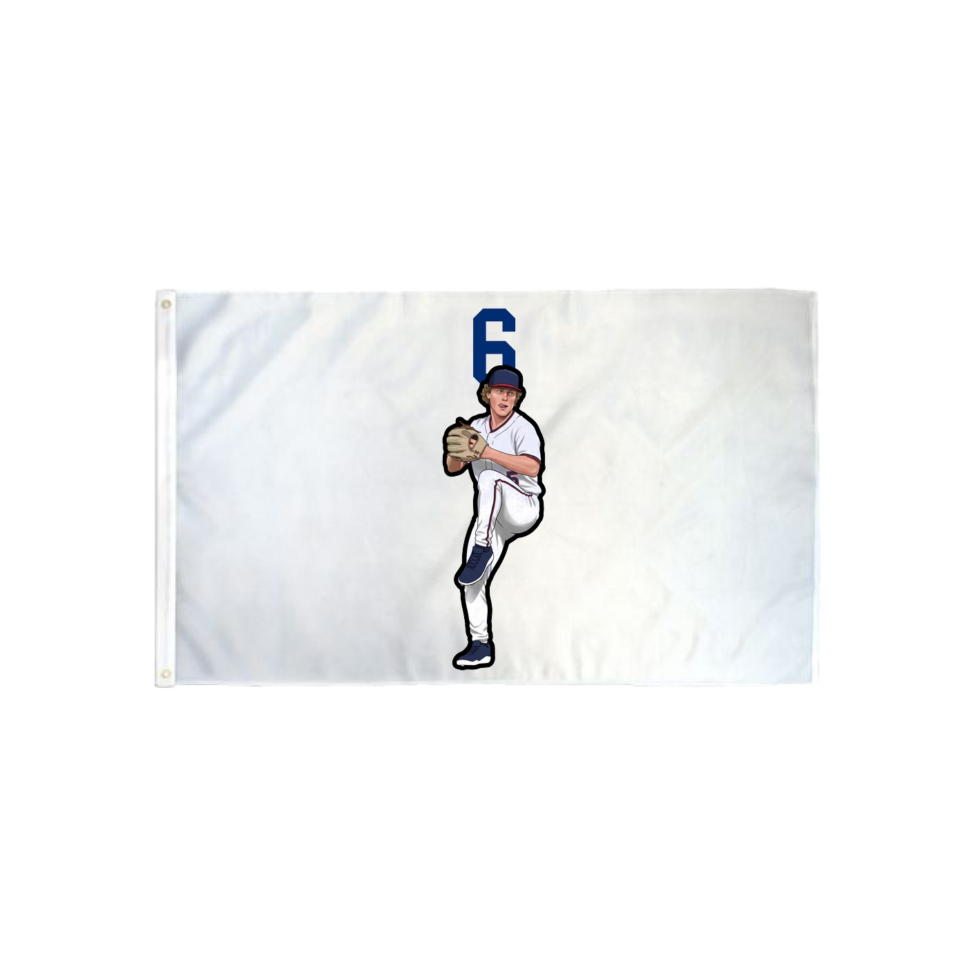 3x5 Flag — Number Top in Classic