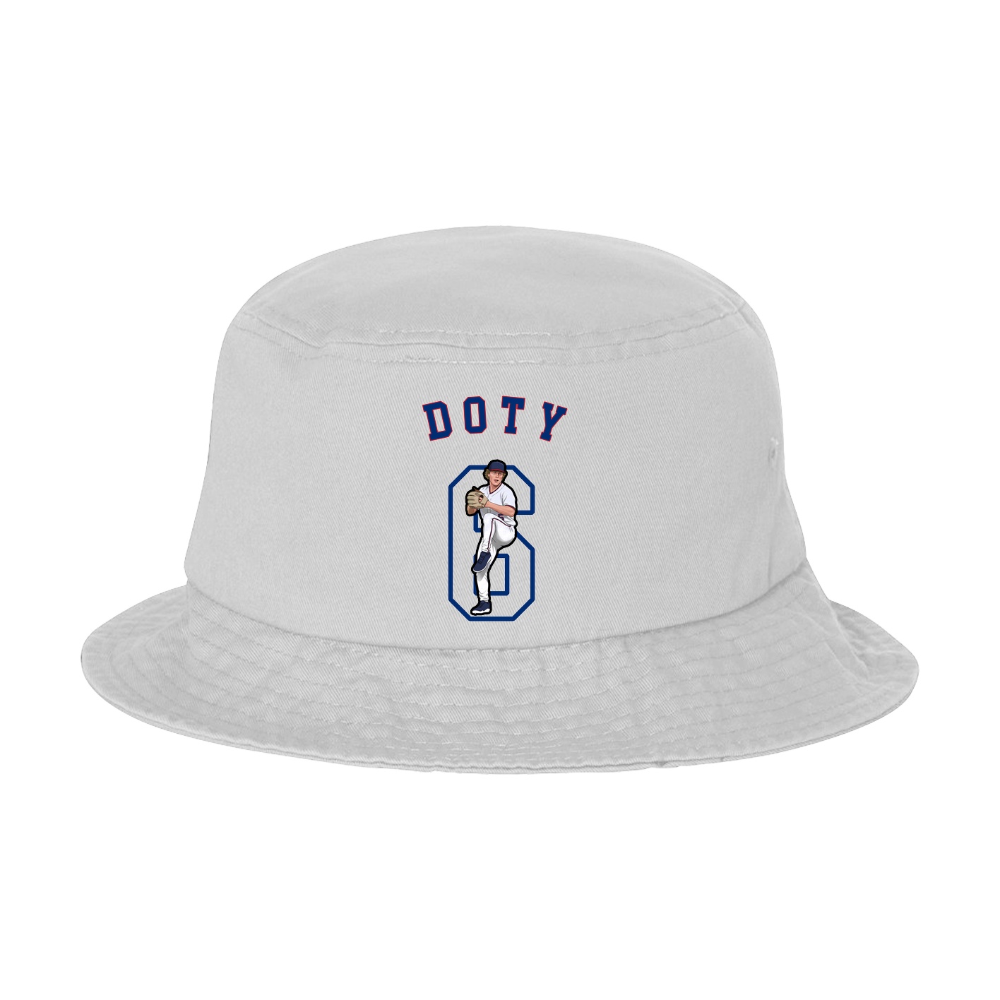 Bucket Cap — Shirsey Arch in White