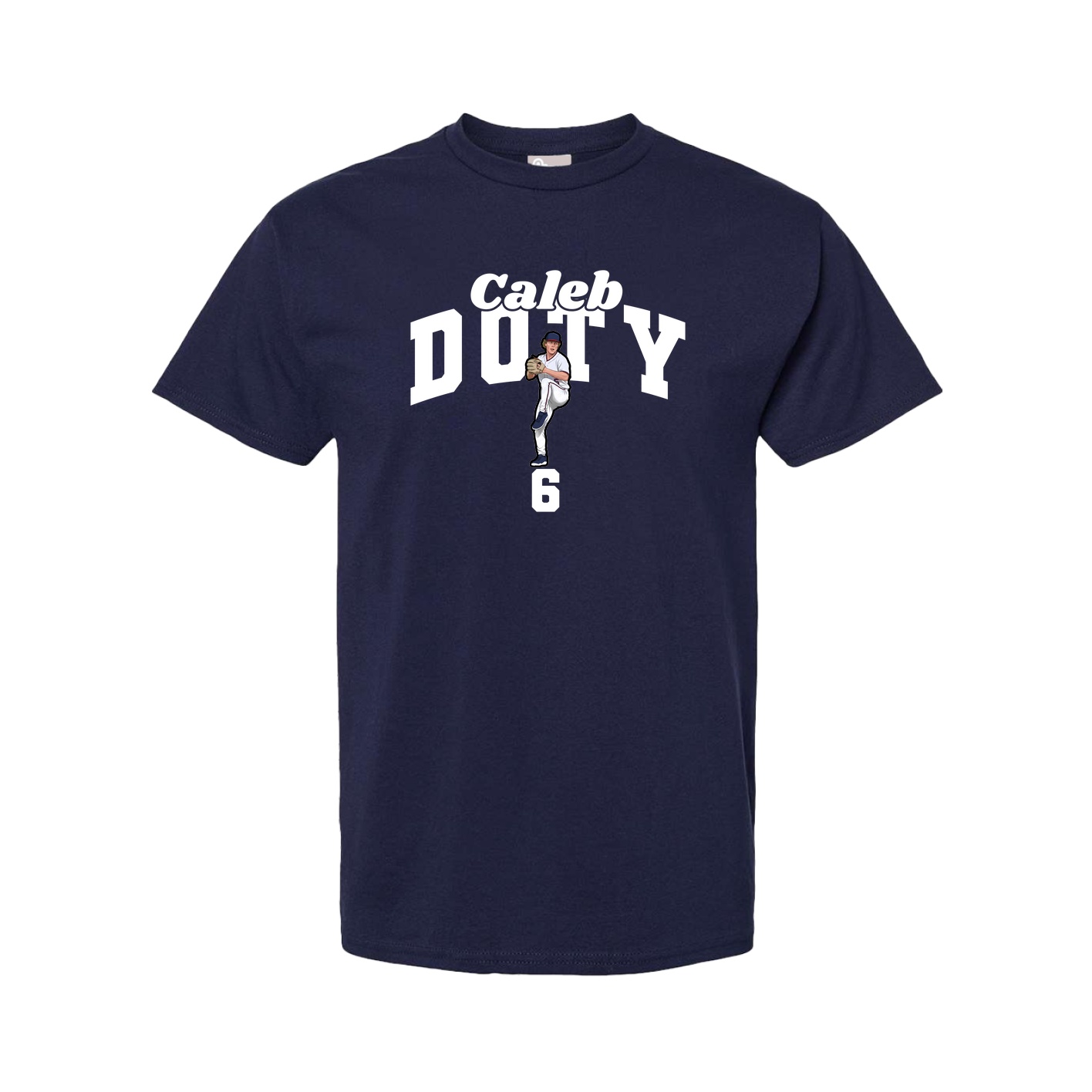 Youth Tee — Signature Arch in Navy