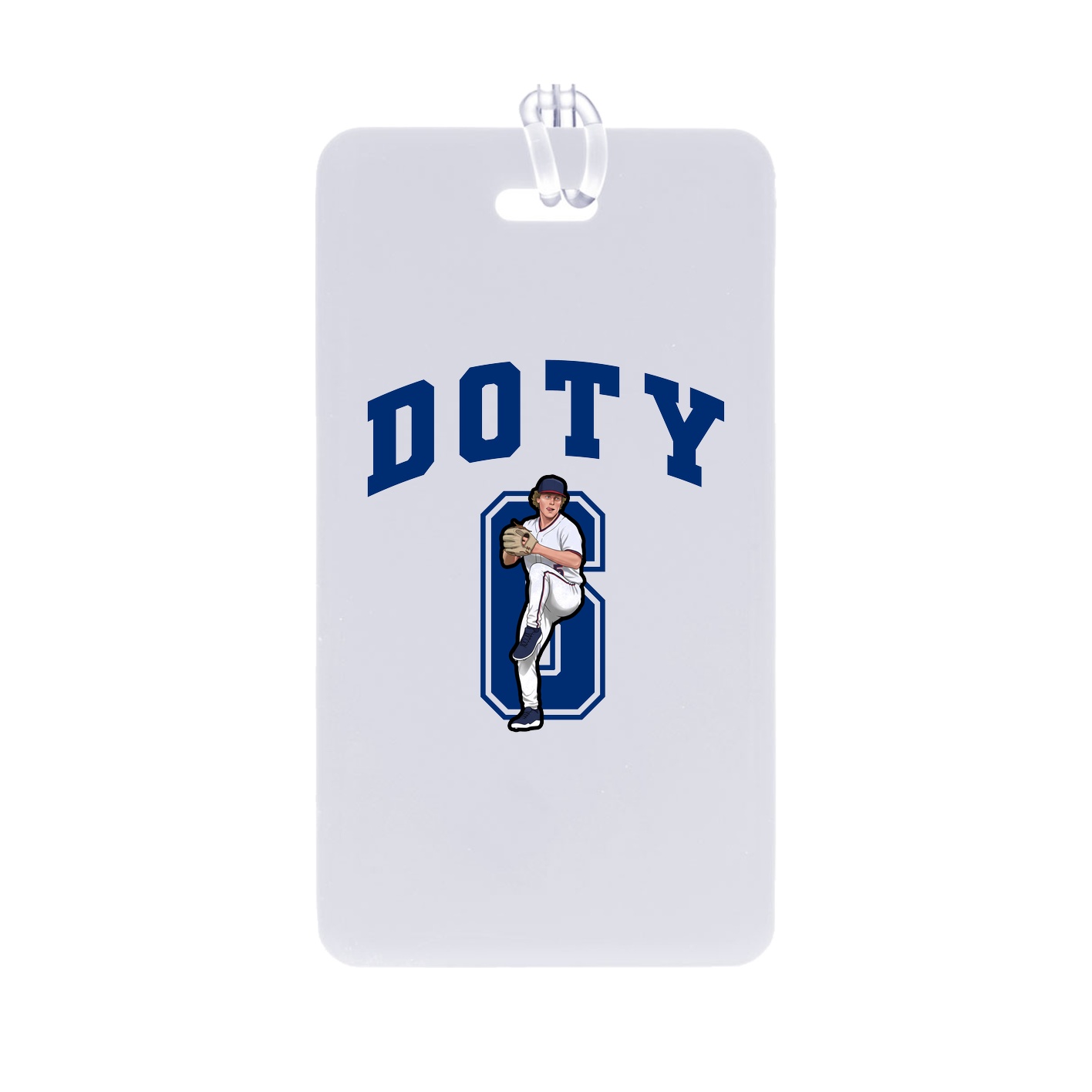 Bag Tag — Number in Classic