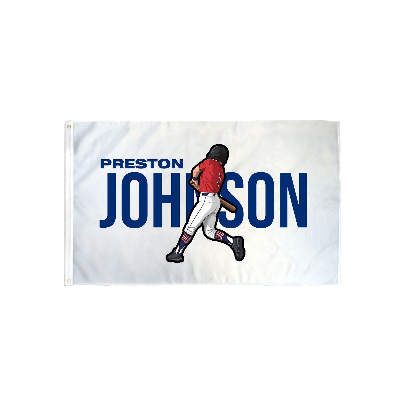 3x5 Flag — Player Name in Classic