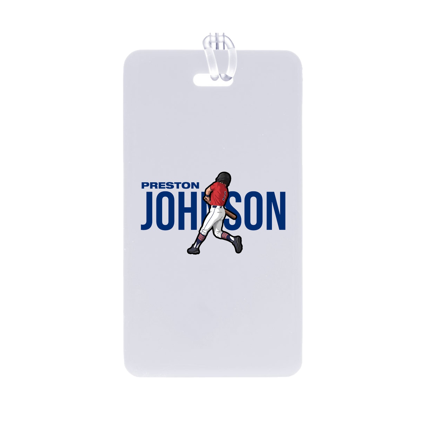 Bag Tag — Player Name in Classic