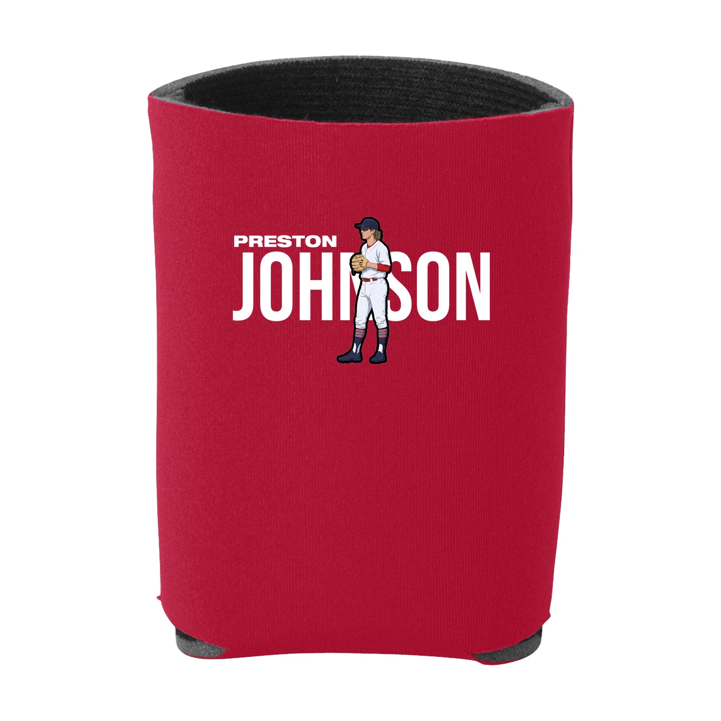 Can Holder — Player Name in Red