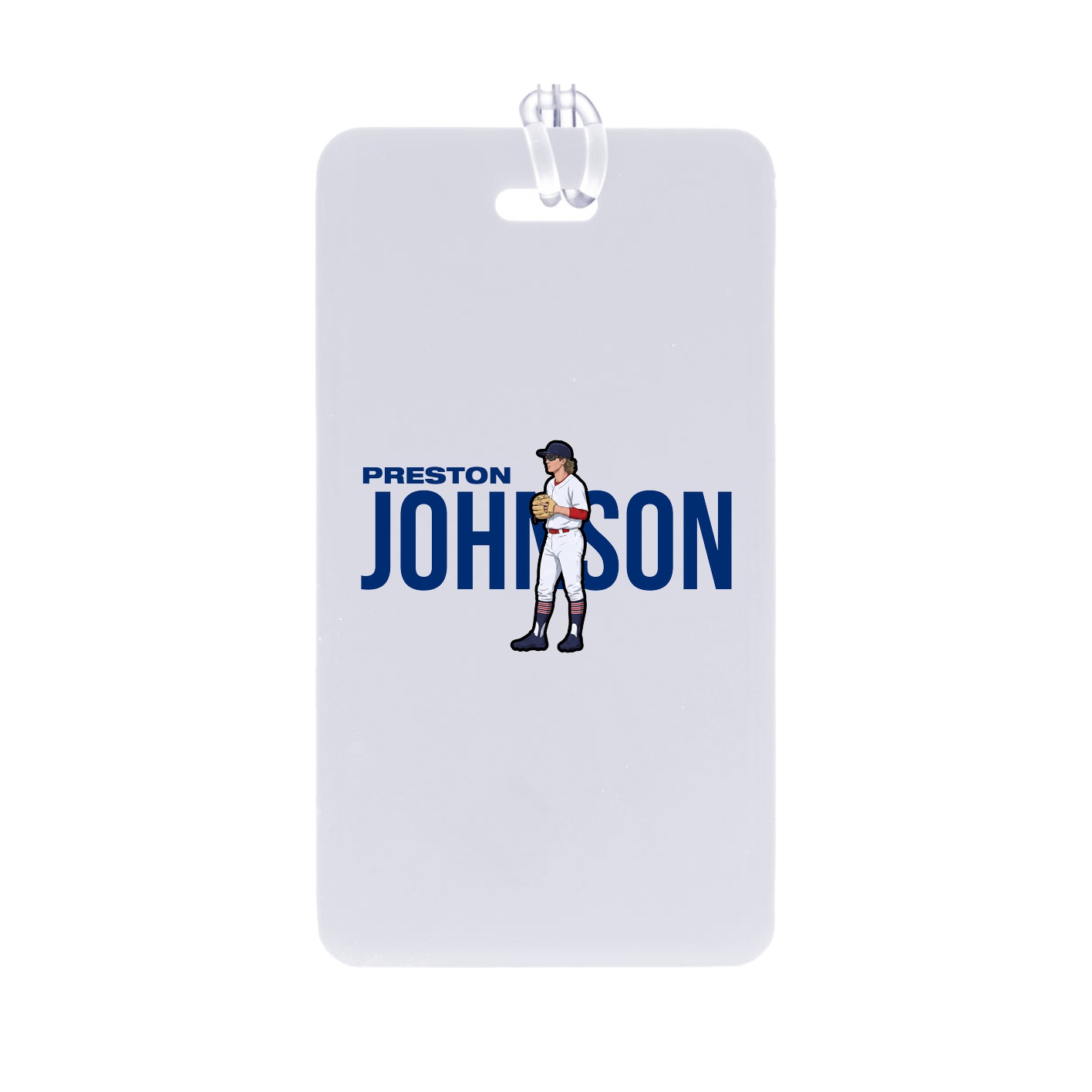 Bag Tag — Player Name in Classic