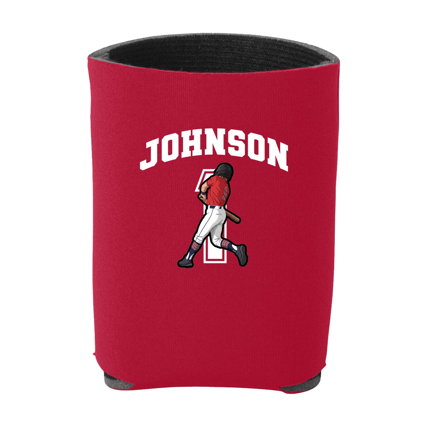 Can Holder — Number in Red
