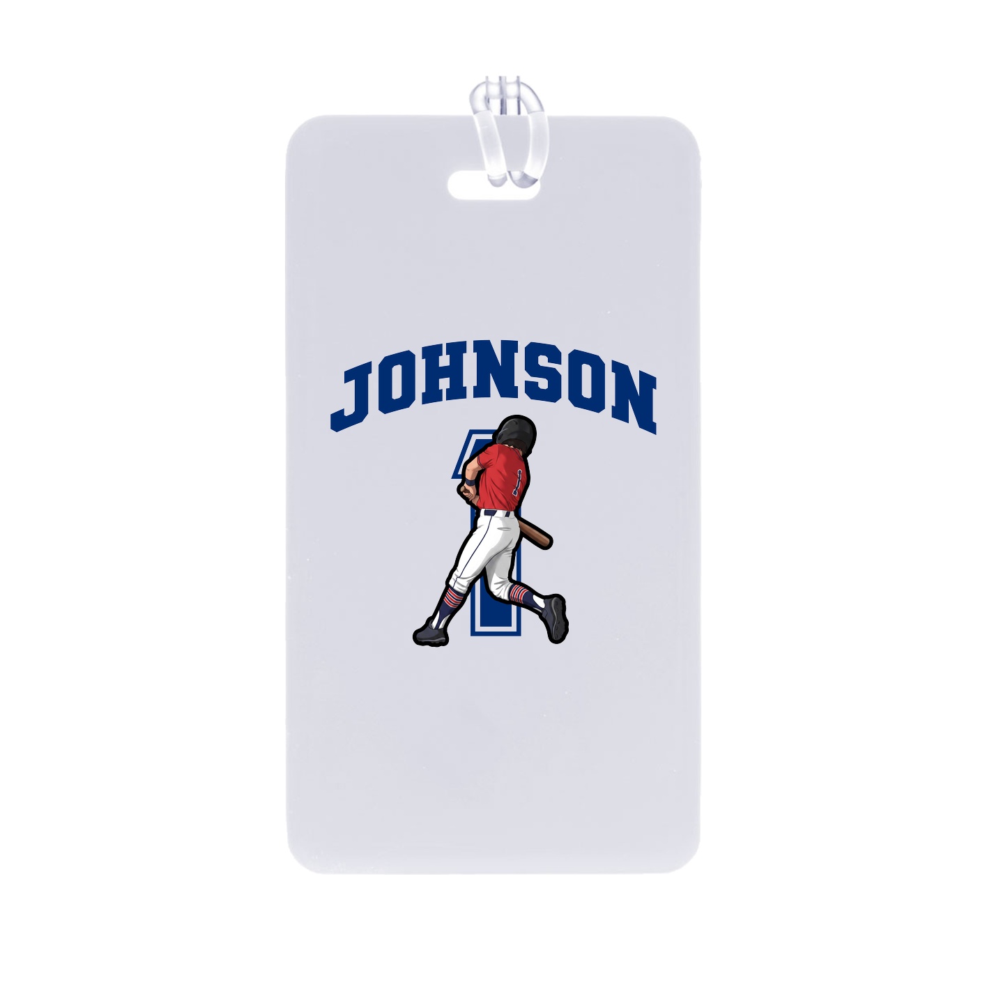 Bag Tag — Number in Classic
