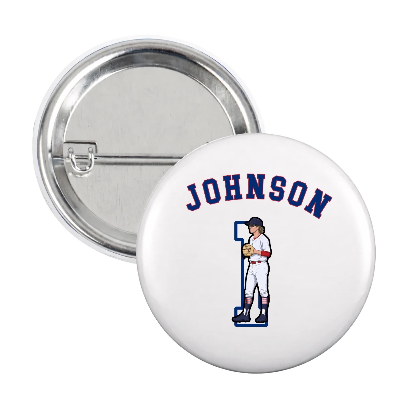 Game Day Button — Shirsey Arch in White