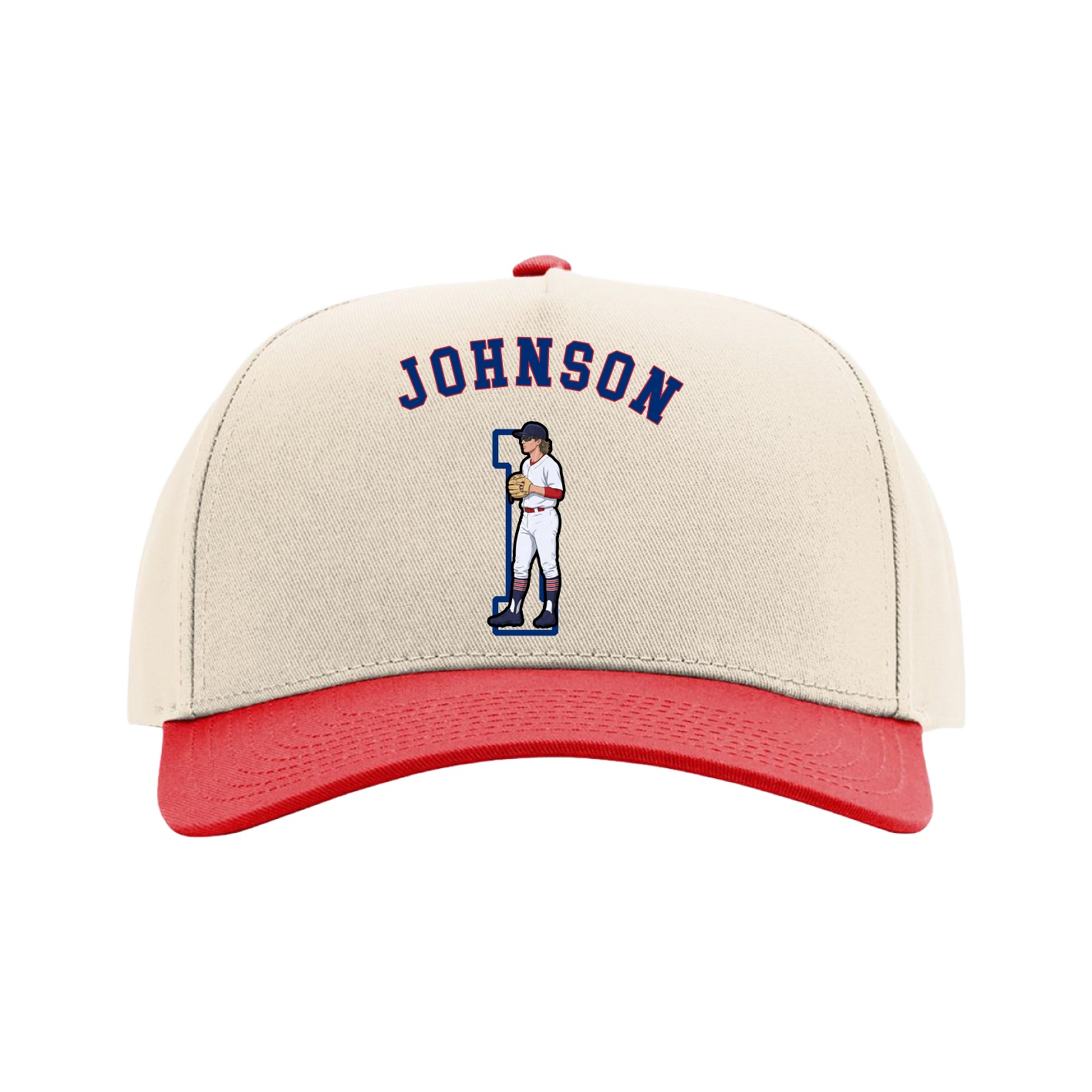 Full Fabric Five-Panel Champ Cap
