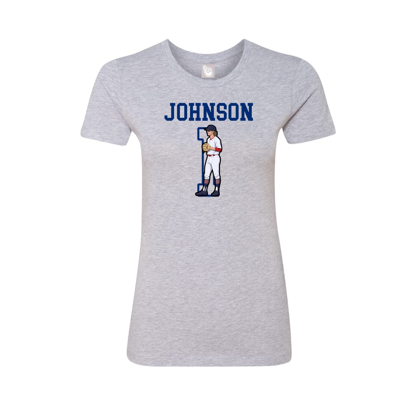Fitted Women's Tee — Shirsey in Grey