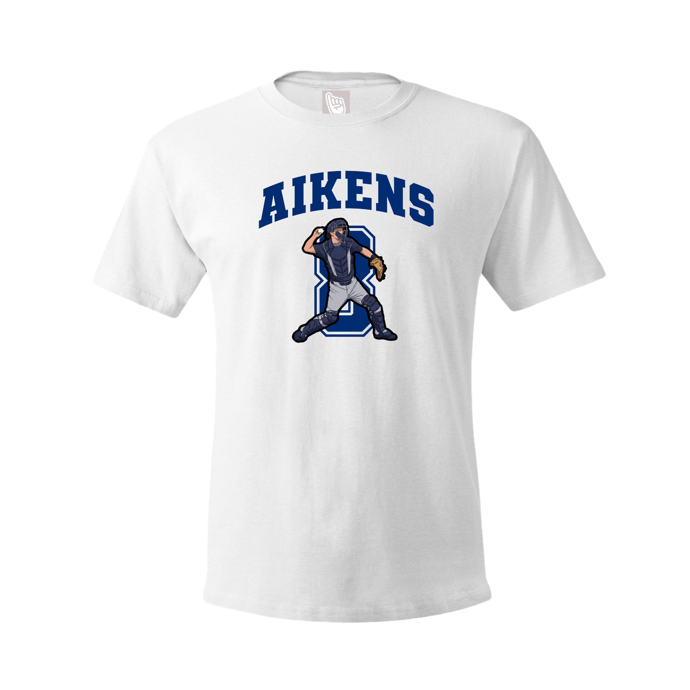 Tee — Number in White