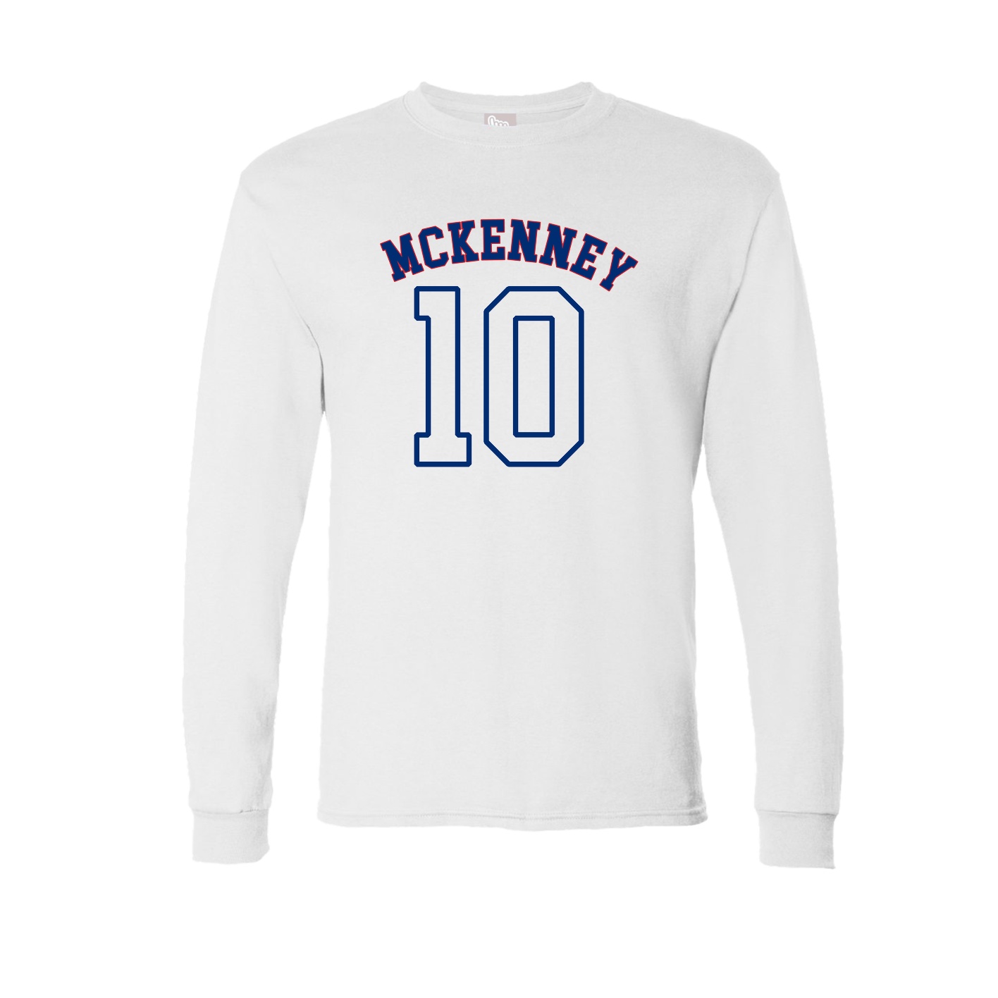 Long Sleeve Tee — Shirsey Arch in White