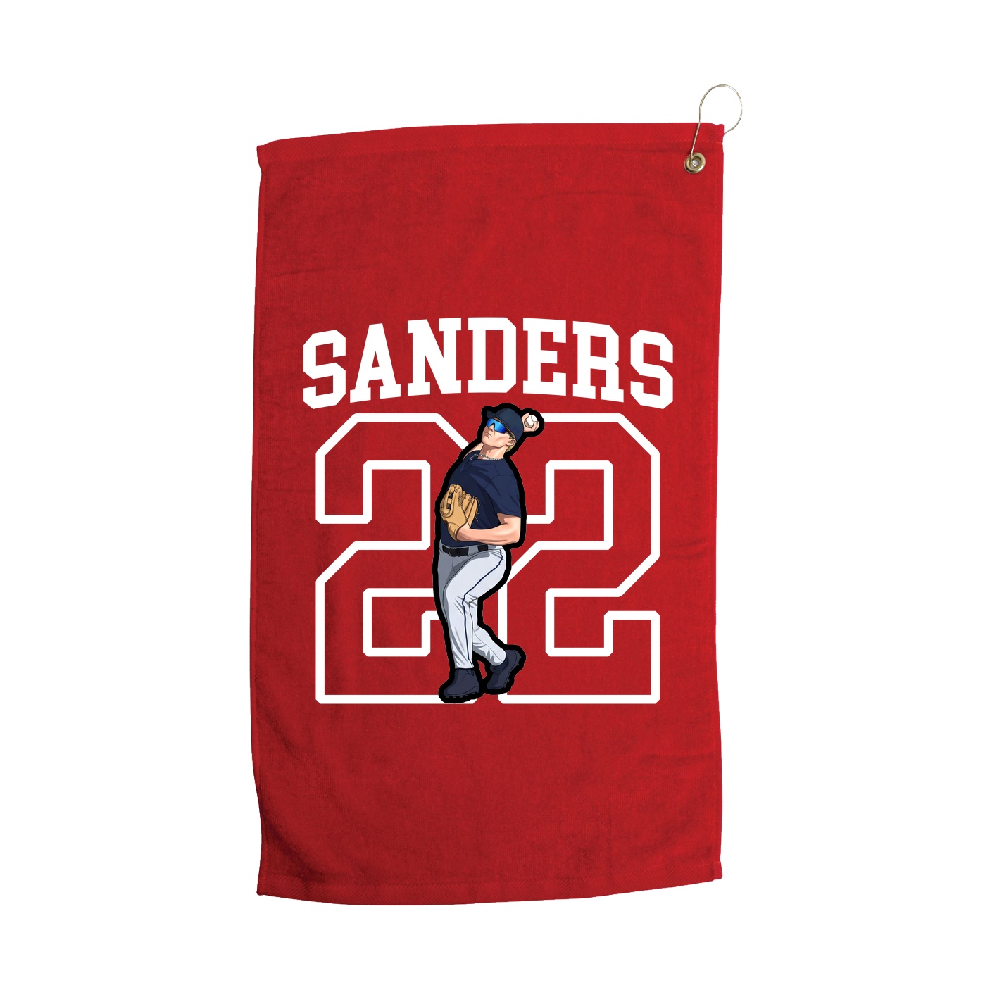Golf Towel — Shirsey in Red