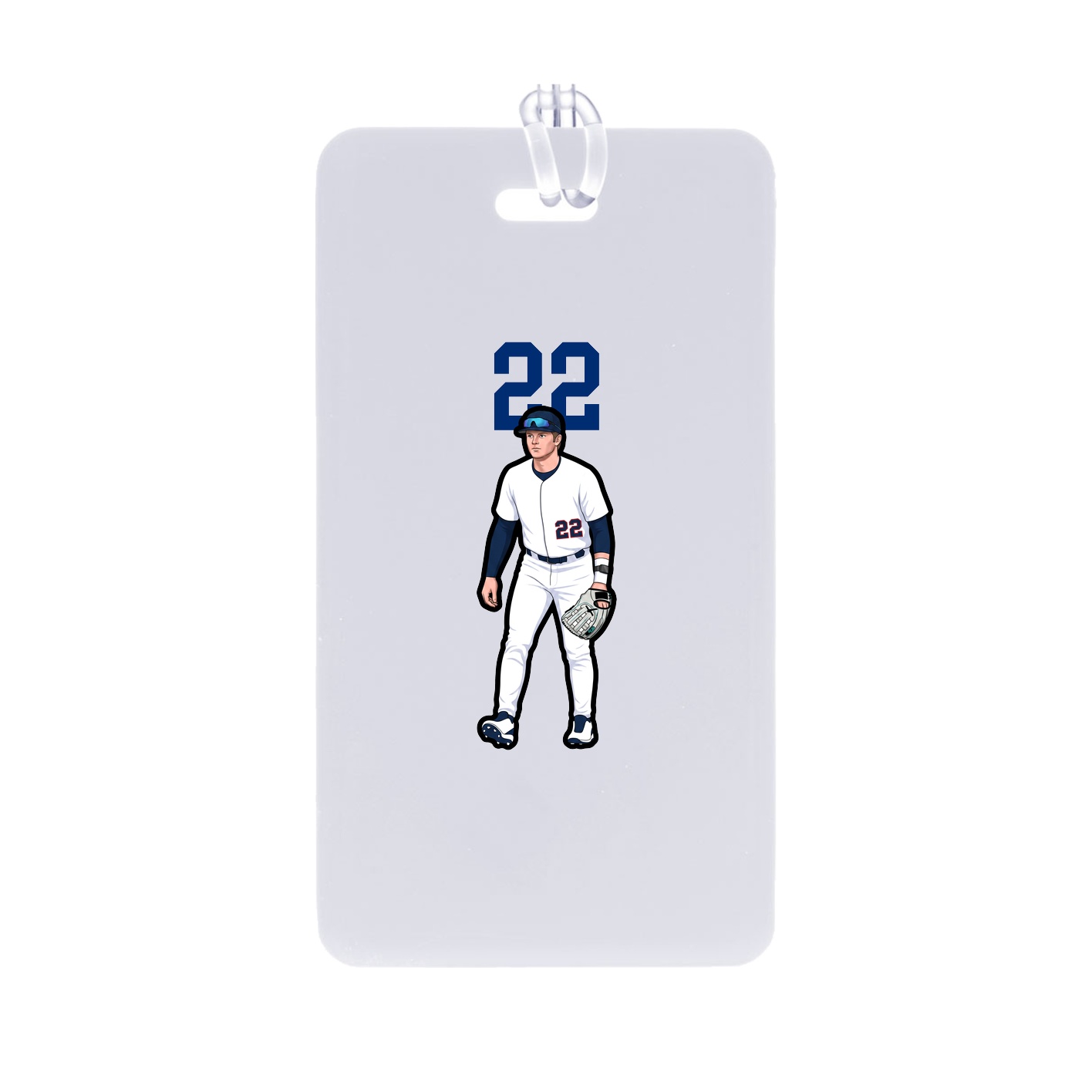 Bag Tag — Number Top in Classic