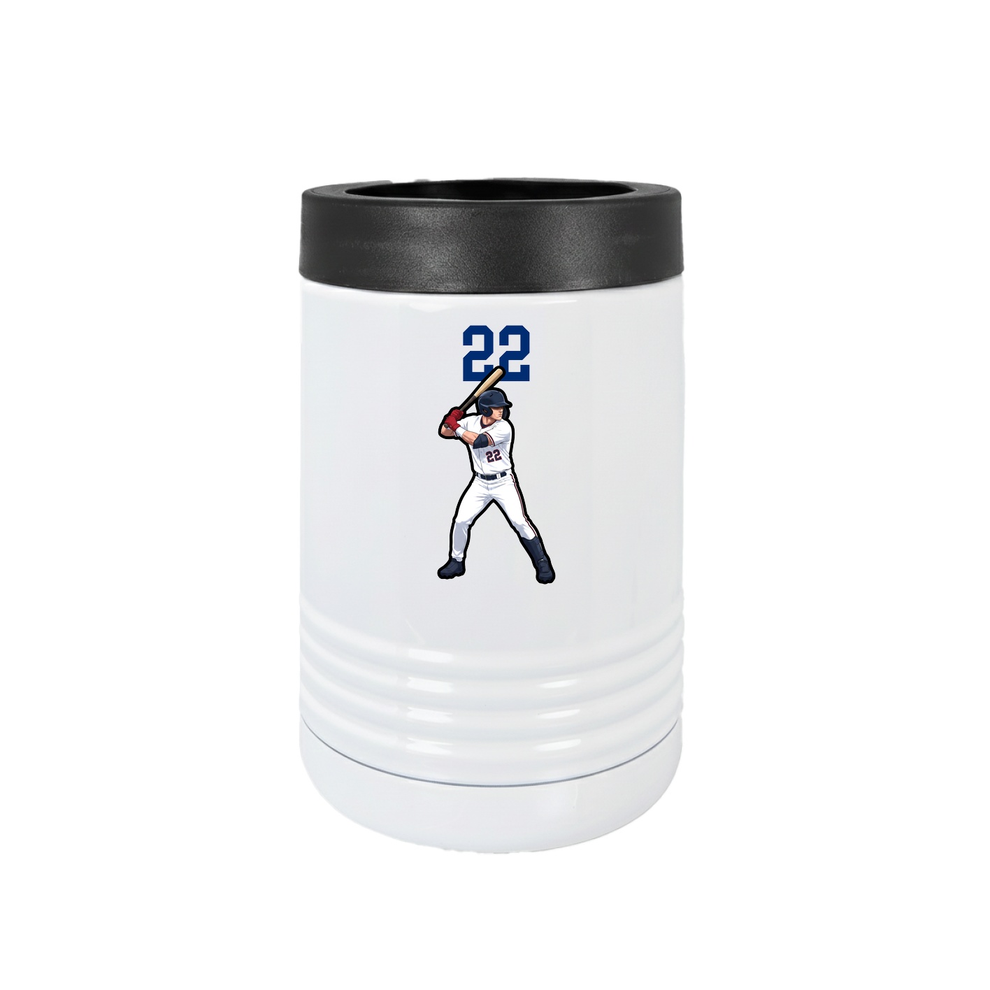 Beverage Holder — Number Top in White